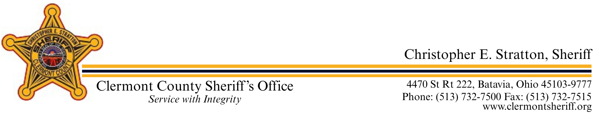 Sheriff Letterhead